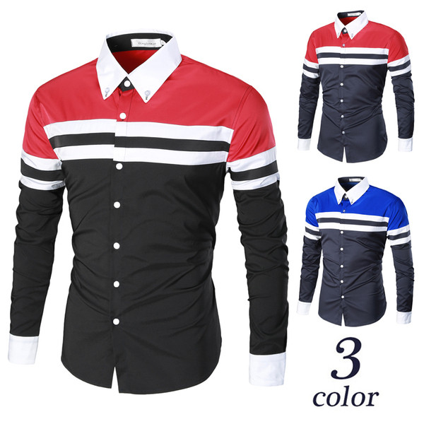 Meeste kaasaegne pikkade varrukate ja ääristega särk