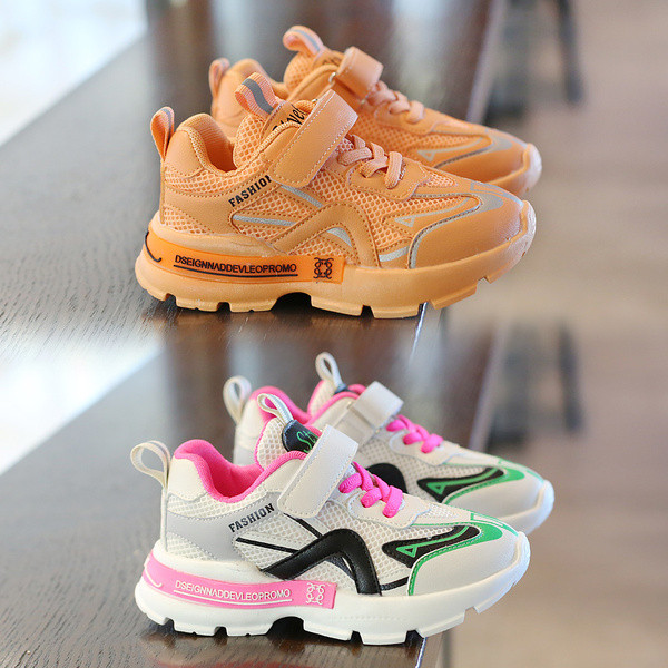 Sport gyerekcipő hálóval lányoknak