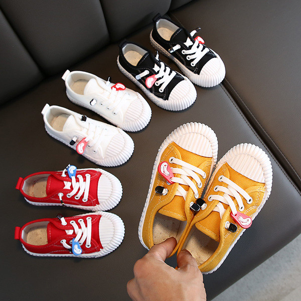 Ikdienas bērnu kedas ar saitēm meitenēm un zēniem