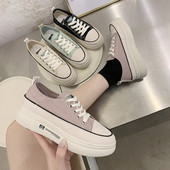 Sieviešu ikdienas kedas ar augstu un plakanu zoli