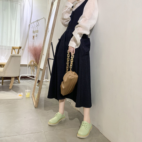 Női alkalmi cipő eko bőrből