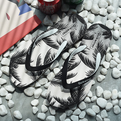 Női strandpapucs színes talppal