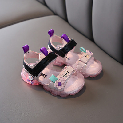 Világító gyerekszandál fiúknak és lányoknak