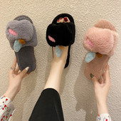 Dūnainas sieviešu čības ar 3D apdari ābola formā