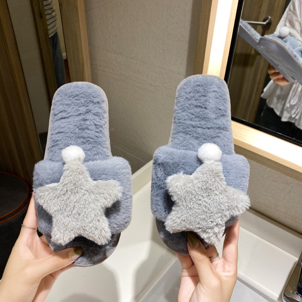 Dūnainas čības ar plakanu zoli un zvaigznīti