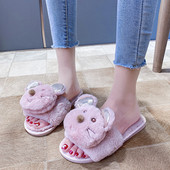 Házi készítésű pehelypapucs 3D díszítéssel