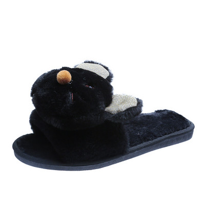 Házi készítésű pehelypapucs 3D díszítéssel