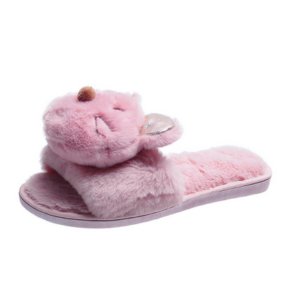 Házi készítésű pehelypapucs 3D díszítéssel