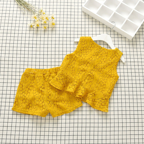 Stílusos gyerekkészlet lányoknak, két részből áll