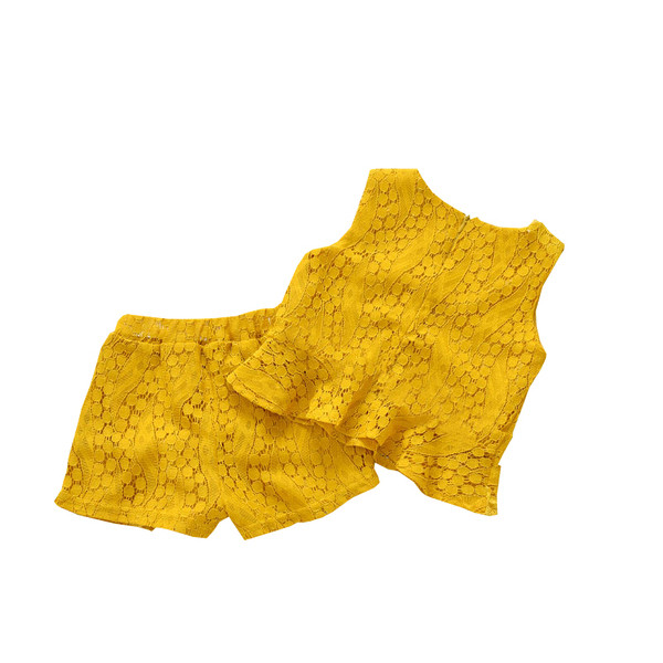 Stílusos gyerekkészlet lányoknak, két részből áll