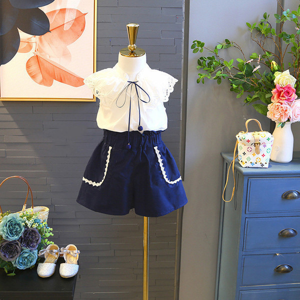 Bērnu moderns komplekts meitenēm divās daļās