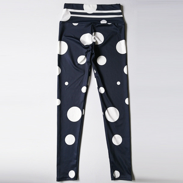 Melni sieviešu legingi ar augstu vidukli