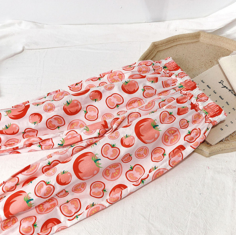 Bērnu ikdienas komplekts no divām daļām meitenēm