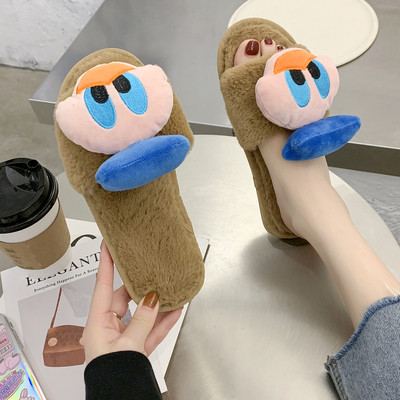 Új női papucs modell plüssjátékkal