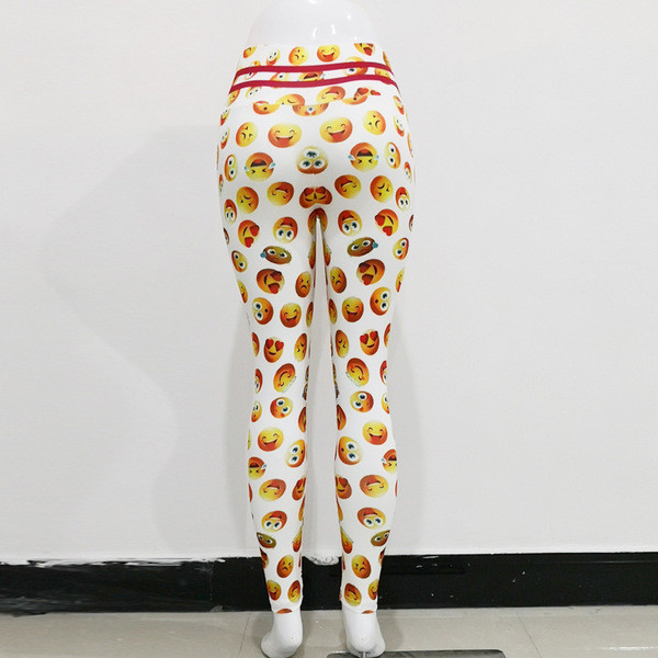 Női sport leggings hangulatjelekkel