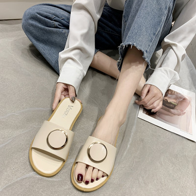 Lameda talla ja metallist kaunistusega vabaaja naiste sussid