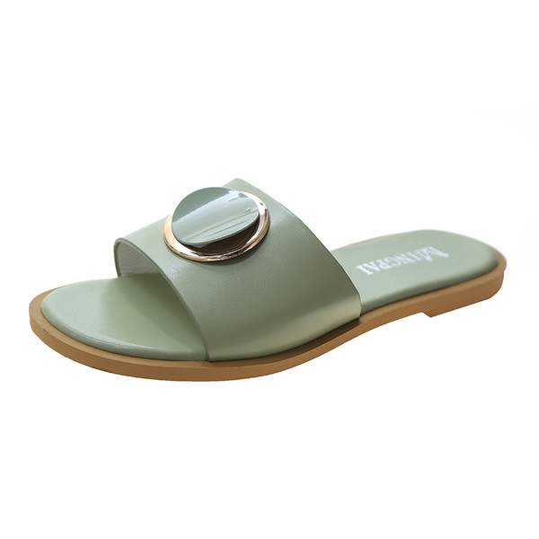 Lameda talla ja metallist kaunistusega vabaaja naiste sussid