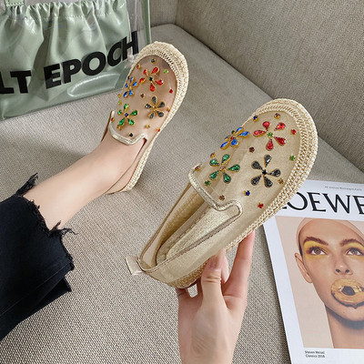 Alkalmi női mokaszinok - két modell kövekkel és flitterekkel