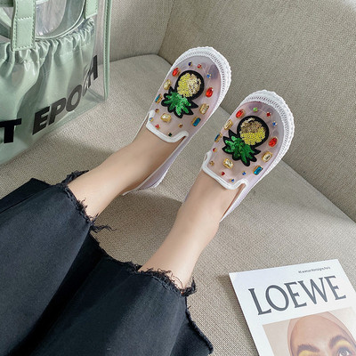 Alkalmi női mokaszinok - két modell kövekkel és flitterekkel