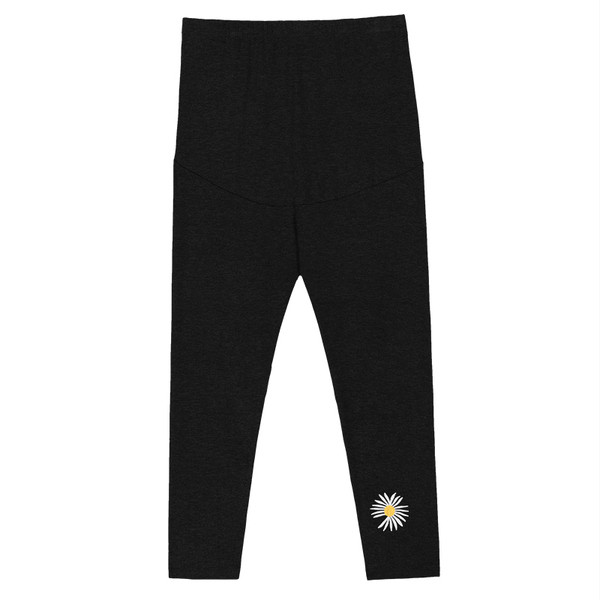 Kasdienis pleištas nėščiosioms su 3/4 ilgio ir siuvinėjimu