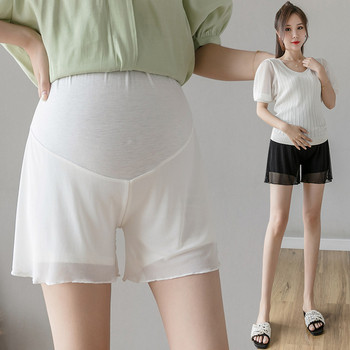 Ежедневни къси панталони за бременни жени с регулираща се талия