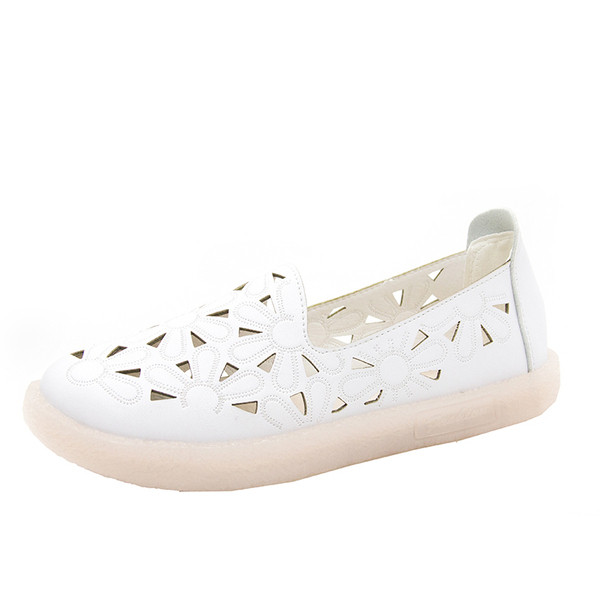 Légáteresztő női mokaszin puha talppal