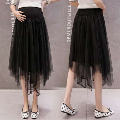 Ruonių sijonas vidutinio ilgio nėščiosioms