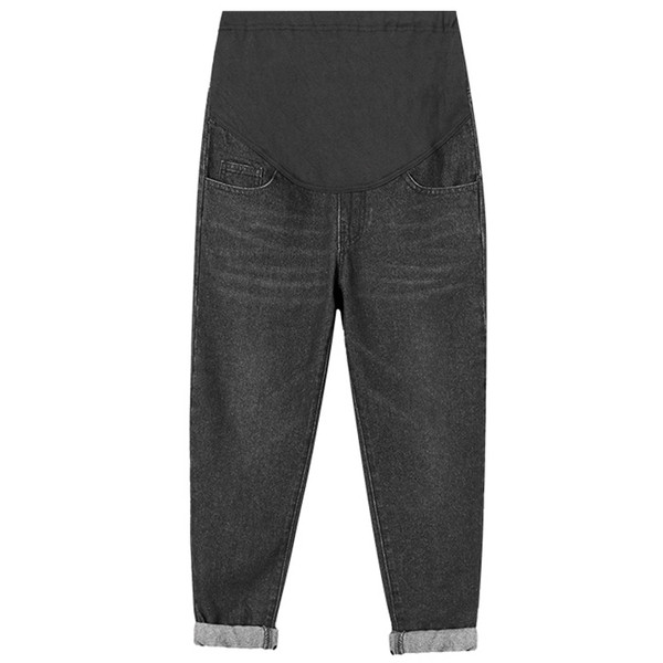 Alkalmi, egyenes farmer kismamáknak, állítható derékkal