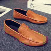 Κομψά έκο δερμάτινα  ανδρικά μοκασίνια