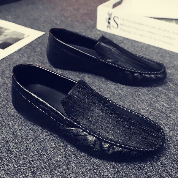 Κομψά έκο δερμάτινα  ανδρικά μοκασίνια