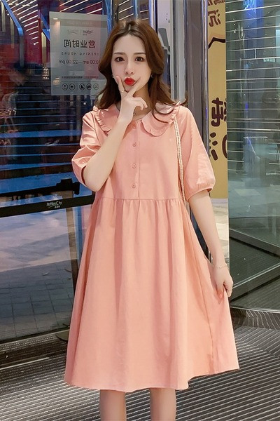 Casual haljina za trudnice model kroja sa 3/4 rukavima