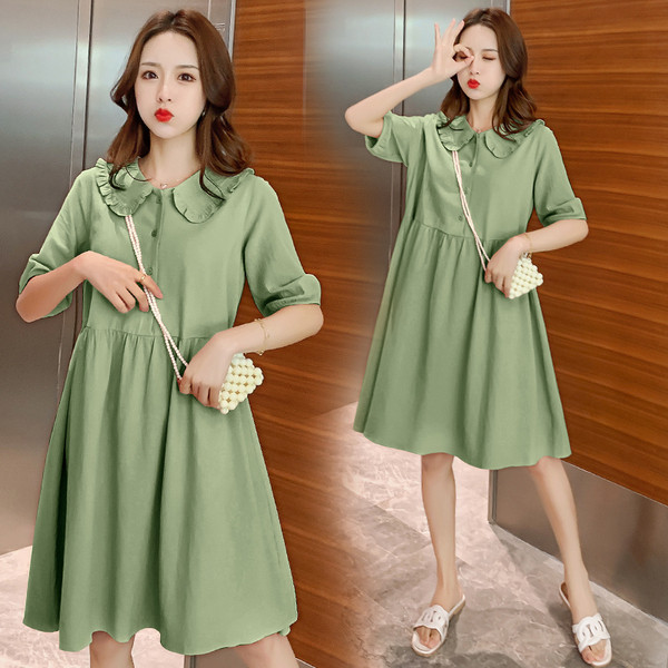 Casual haljina za trudnice model kroja sa 3/4 rukavima