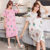 Hálóruha terhes nők számára, rövid ujjú és felhordással