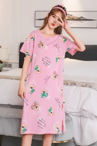 Hálóruha terhes nők számára, rövid ujjú és felhordással