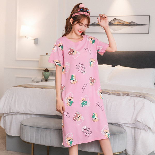 Hálóruha terhes nők számára, rövid ujjú és felhordással