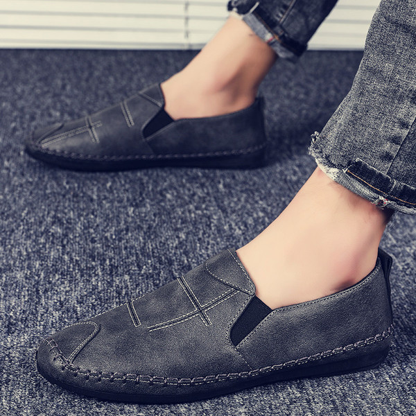 Tavaszi-nyári férfi mokaszinok