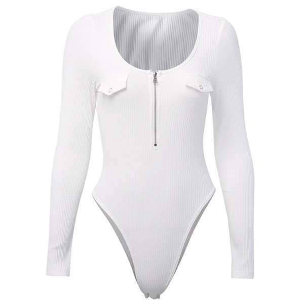 Női napi test cipzárral