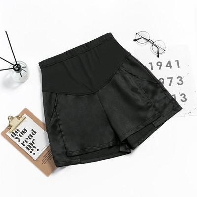 Moodsad reguleeritava vöökohaga lühikesed püksid rasedatele