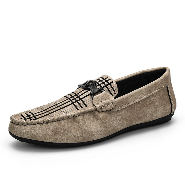 Eco velúr mokaszinok fém elemmel