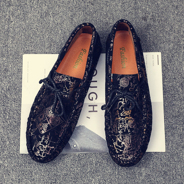 Ανδρικά μοκασίνια με κορδόνια