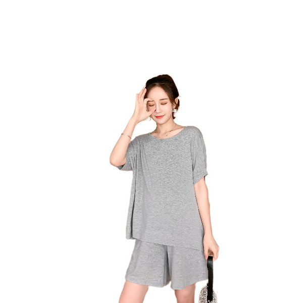 Καθημερινό σετ για έγκυες γυναίκες,  μπλουζάκι και σορτς