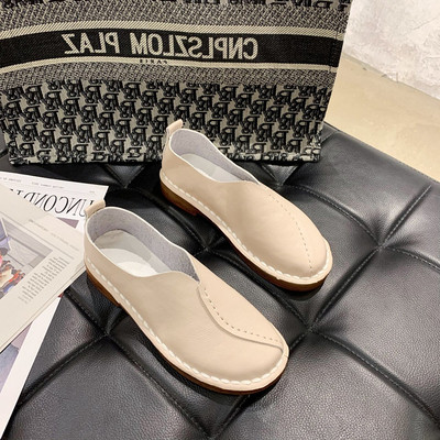 Γυναικεία ρετρό μοκασίνια από οικολογικό δέρμα