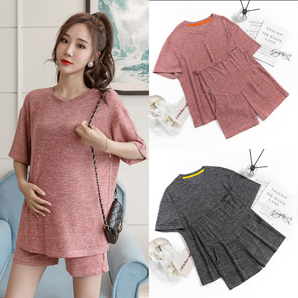 Καλοκαιρινό σετ για εγκύους σε δύο μέρη