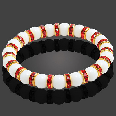 Ανδρικό βραχιόλι με διακοσμητικές πέτρες