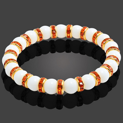 Ανδρικό βραχιόλι με διακοσμητικές πέτρες