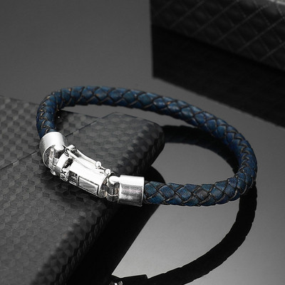 Ανδρικό βραχιόλι με μεταλλικό κούμπωμα