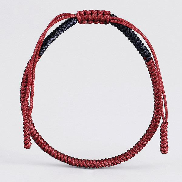 Muška casual tanka narukvica s vezicama