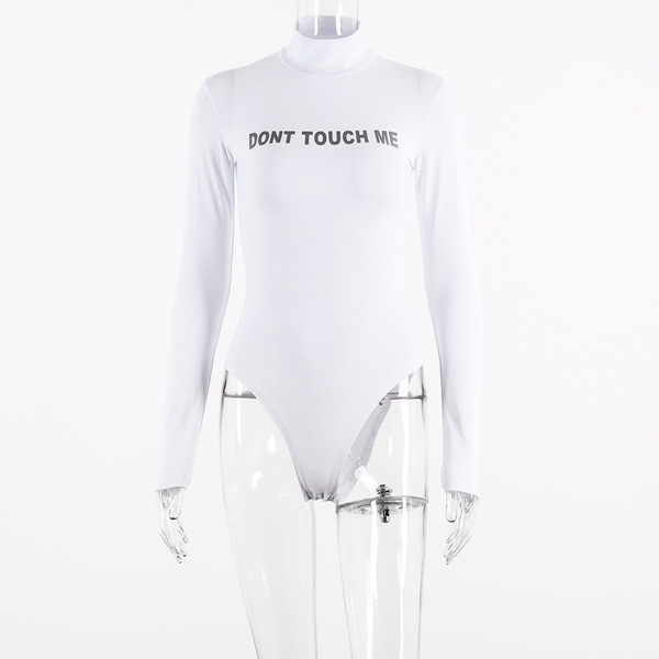 Női napi test hosszú ujjú felirattal