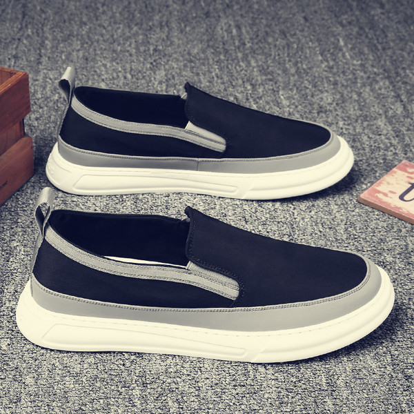 Αθλητικά και casual ανδρικά μοκασίνια από οικολογικό δέρμα