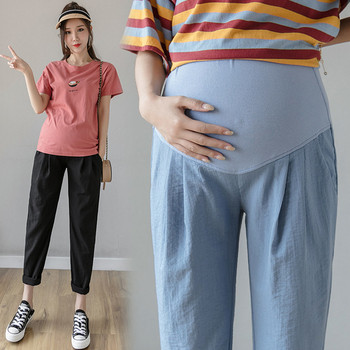 Ежедневен панталон за бременни жени с регулираща се талия
